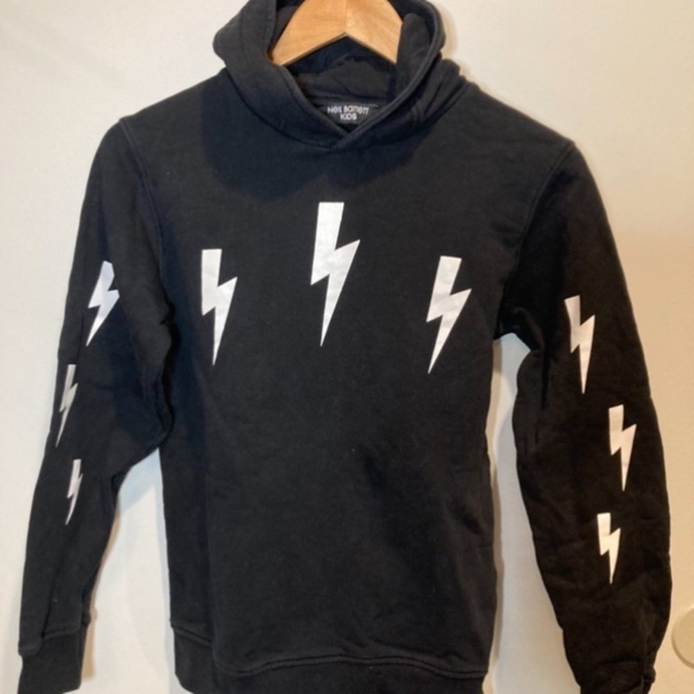 Black Neil Barret sweatshirt